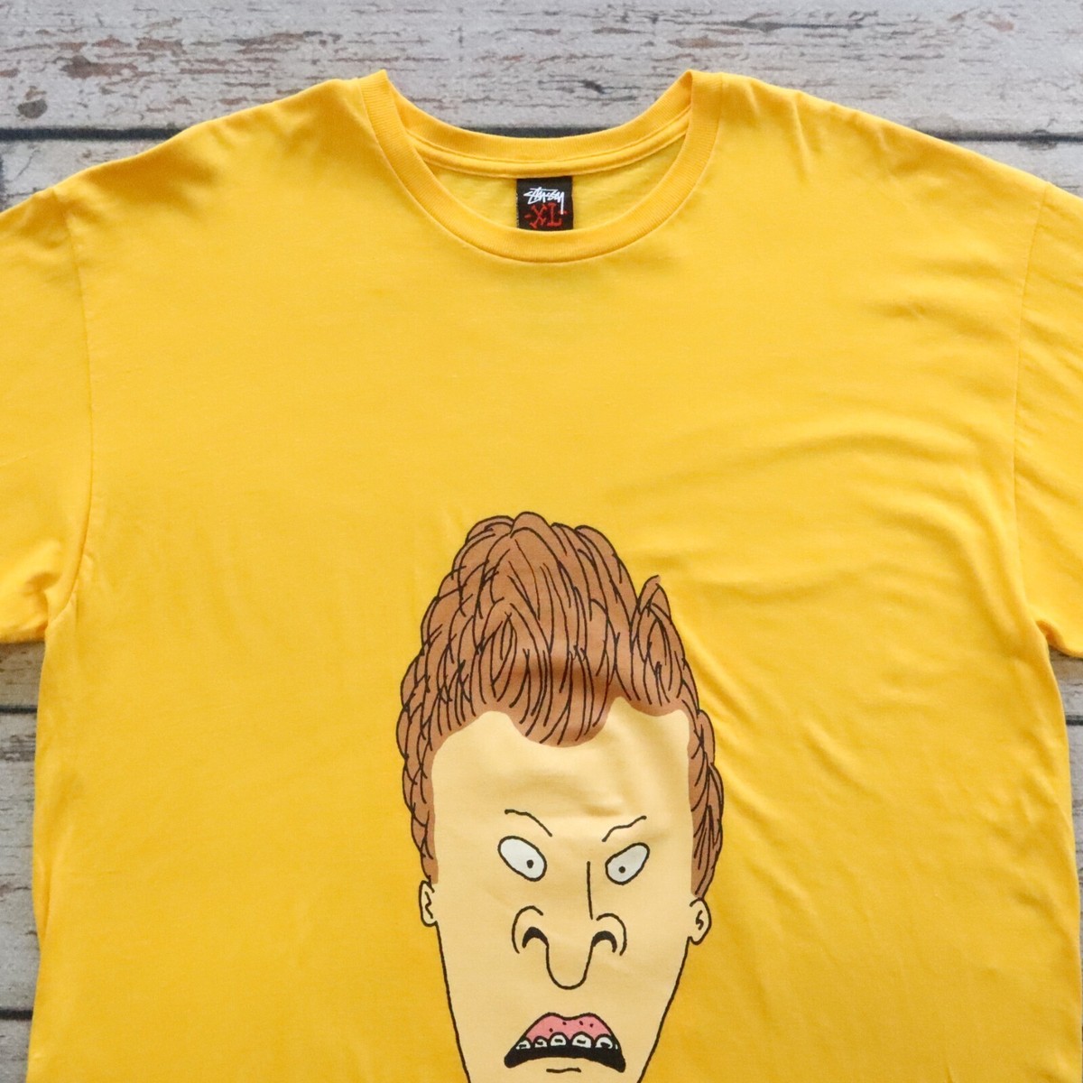 Vintage Stussy Beavis and Butt-Head Tshirt Size XL | eBay