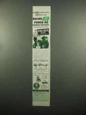 1954 Bolens Power-HO Super Versa-Matic 15FD Tractor Ad