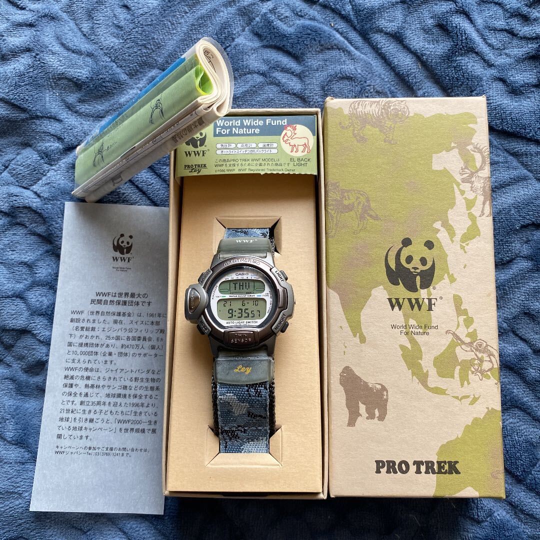 Casio Protrek Prl-20Wvj-1T Digital Quartz Men Pro Trek Wwf Casio Protrek Prl-20Wvj-1T Digital Quartz Men Pro Trek Wwf