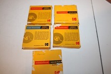 LOT Of 5 Kodak Kodachrome SUPER 8 Movie FILMS Kodak 1960 70s Used Parade Family