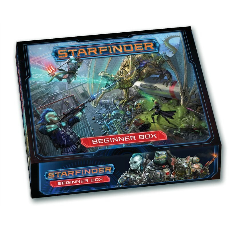 Paizo Starfinder Roleplaying Game Beginner Box - Perfect Entry-Level RPG Adventure for Beginners and Gamers