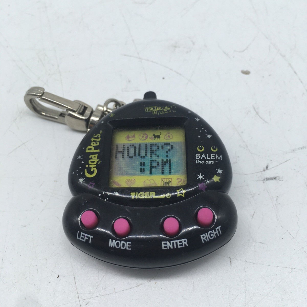 Tiger 1997 Sabrina The Teenage Witch Salem The Cat Giga Pet WORKS