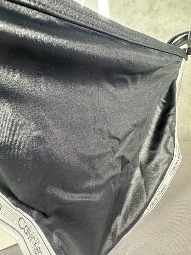 Calvin Klein String Größe S M L Damen Side Tie Core Logo Tape Unterteil Bademode - Bild 7 von 10