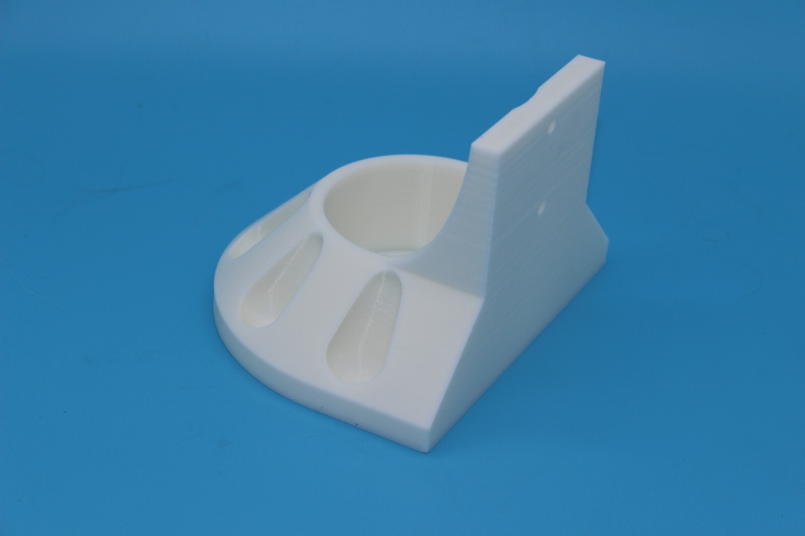 White Lightsaber Wall Mount Savi's Workshop 6 Kyber Crystal Holder