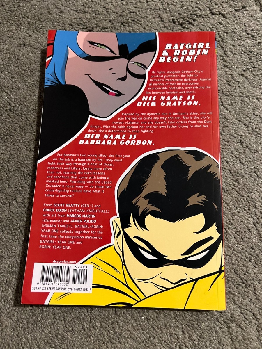 アメコミ・英語　BATGIRL/ROBIN: YEAR ONE Amazon.com: Batgirl/Robin: Year One eBook : DIXON, CHUCK