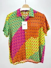 Bode Colorblock Shirt size S/M new with tags