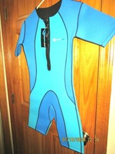 HYDRO PRO 3.0 short wet suit with zipped front closure for men size S,NEW