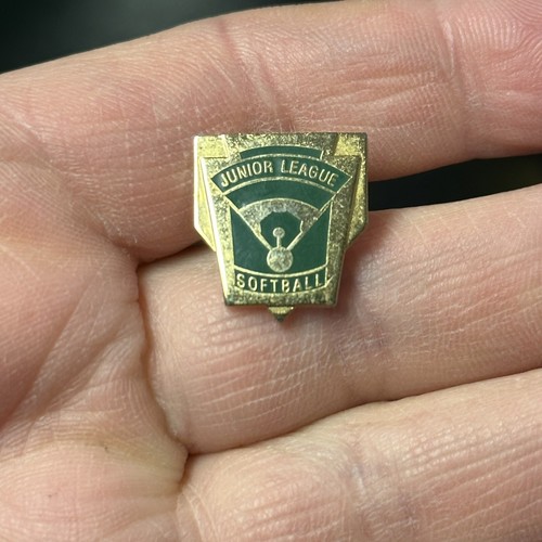 Junior League Softball Lapel Pin Back Approx .75" long - Picture 7 of 7