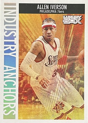 2005-06 Topps Luxury Box ALLEN IVERSON 76ers Industry Anchor #/599