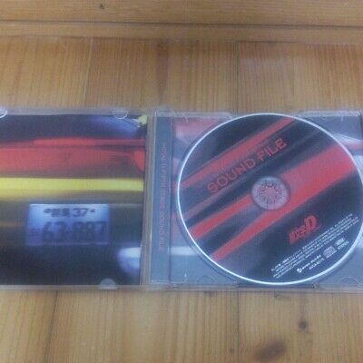 Initial d anime Mamga song Soundtrack CD AE86 JAPAN 4 SOUND FILES vol.1