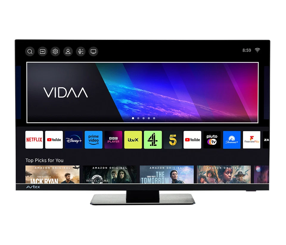 Avtex AV249TS 24" Smart Vidaa HD TV for Caravans and Motorhomes - Image 3 of 4