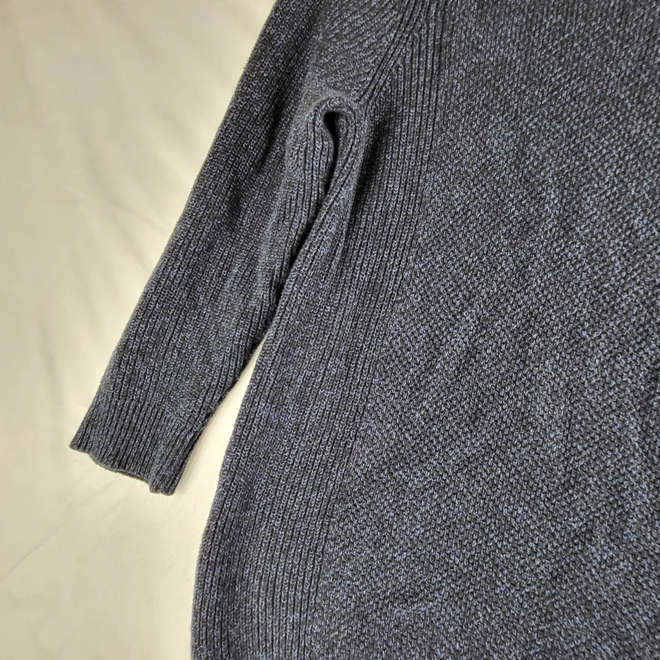 Suéter De Colección Y2K Alfani Para Hombres 3XB Alto Gris Oscuro Pullover Manga Larga 100% Algodón Foto 3 de 4