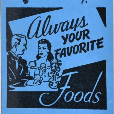 1940s Quality Lunch Cafe Restaurant 8 East Gay Street York Pennsylvania #6