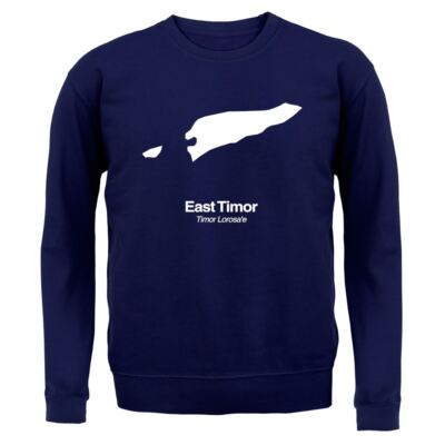 Country Silhouettes East Timor - Adult Hoodie / Sweater - Timor-Leste Dili