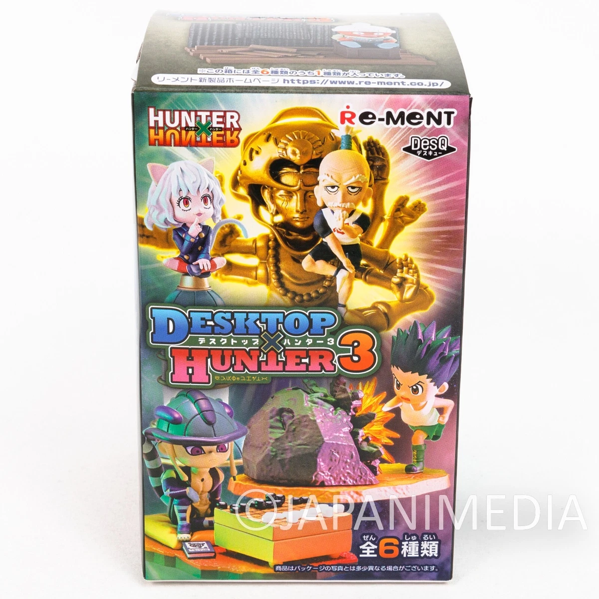HUNTER x HUNTER DesQ Desktop Figure Killua Multi Tray / Re-ment | eBay