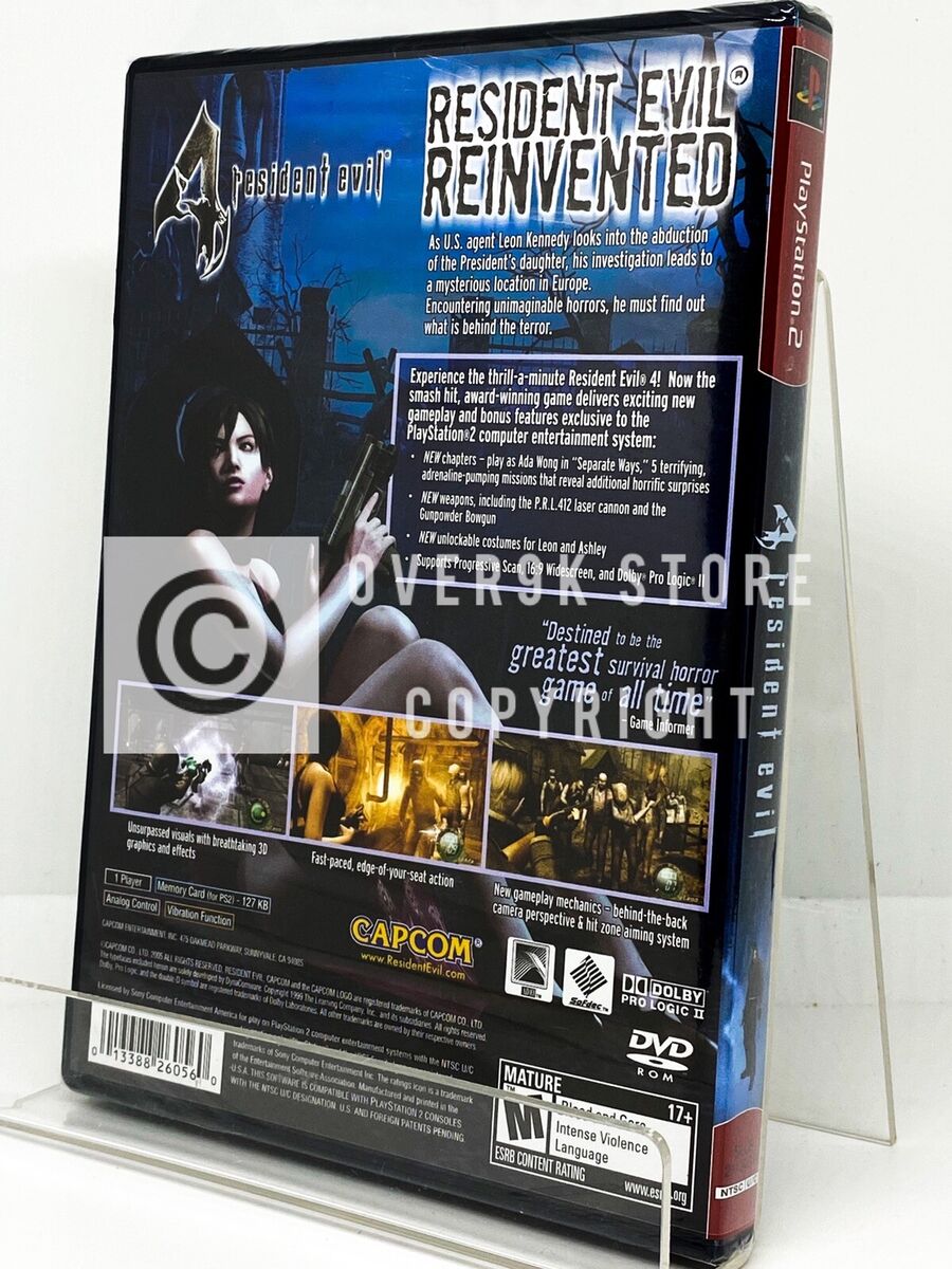 RESIDENT EVIL 4 FULL GAME PS2 (STANDARD) Price in India - Buy