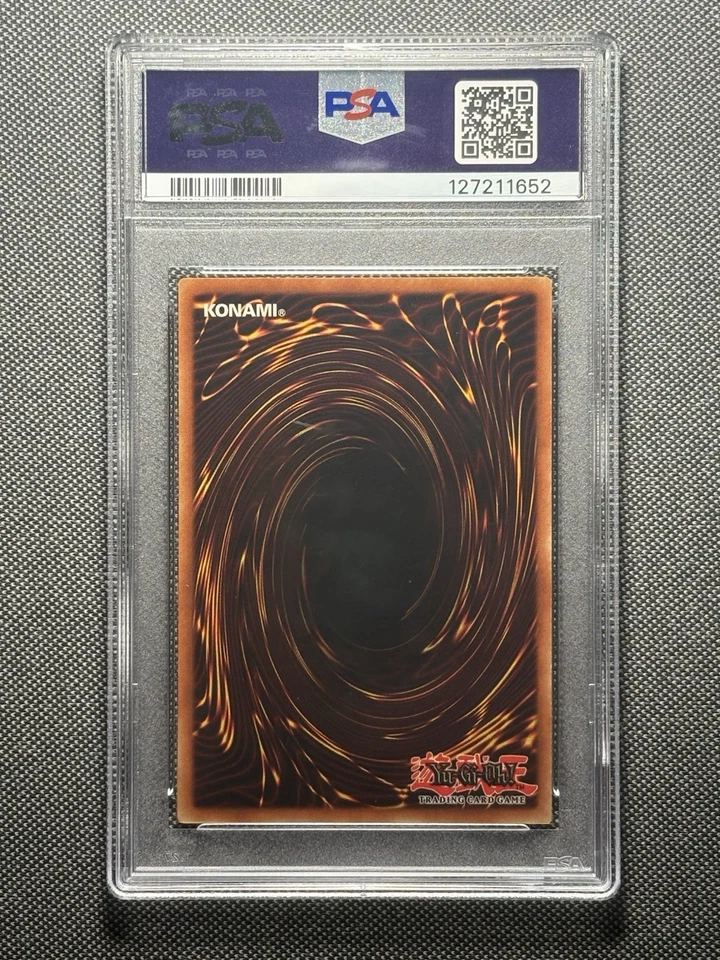 PSA 8 Yugioh Raigeki LOB-053 Super Rare 1st Edition - Image 2 of 2