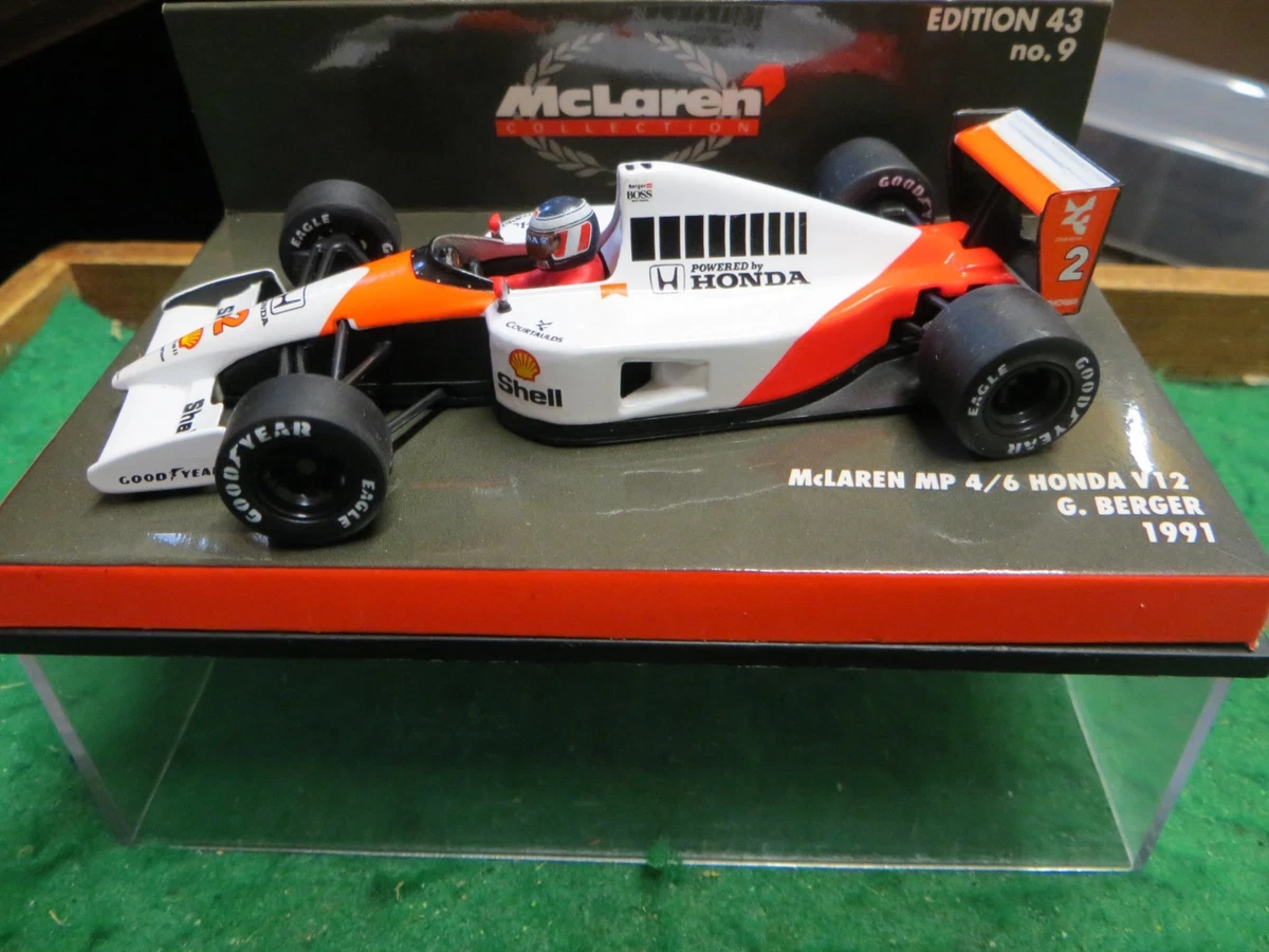 LL1246 MINICHAMPS 530924302 McLaren 1/43 1:43 2 MP4/7 Honda V12 Berger 1992