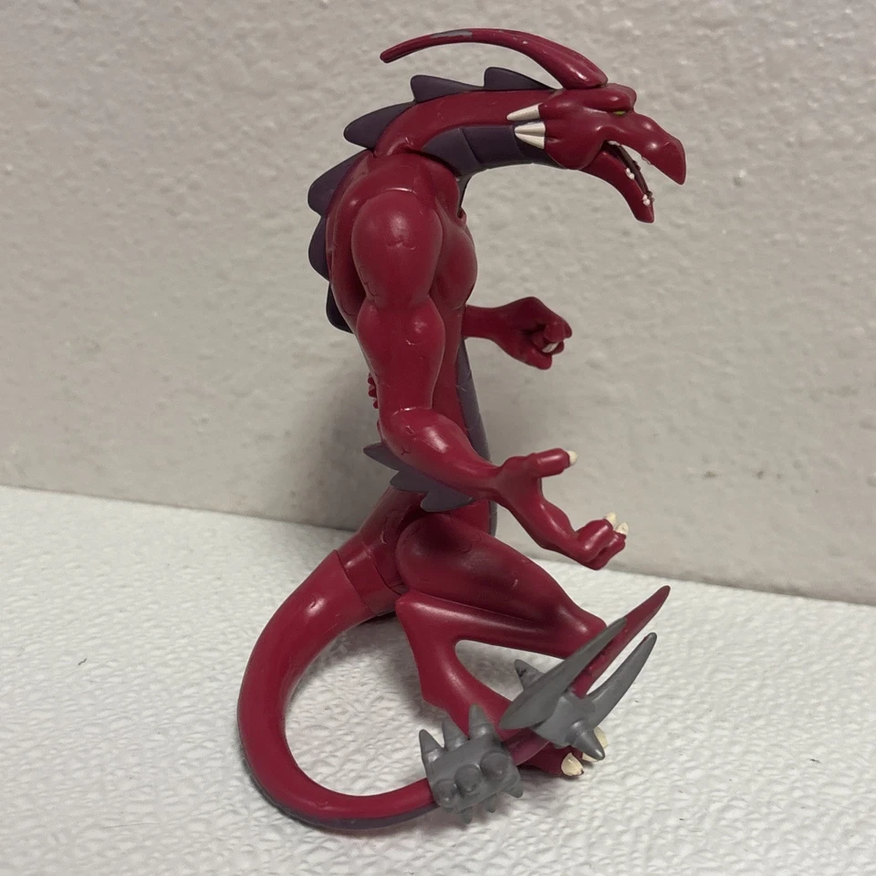 Figura de acción Drako TMNT Teenage Mutant Ninja Turtles 2004 Playmates Battle Foto 4 de 4