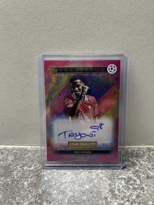 Topps Inception 2024-25 UCC Trey Nyoni Autograph /75 ROOKIE Liverpool FC RC