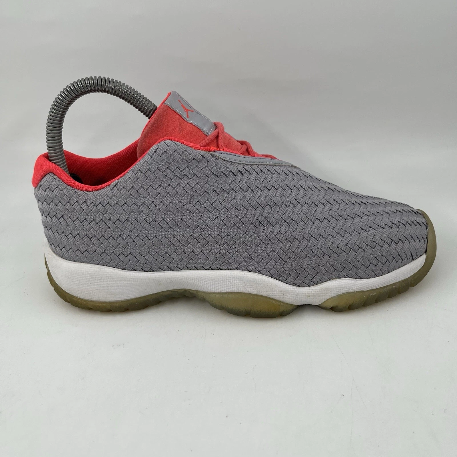 Nike Scarpe da ginnastica bambino Air Jordan Future 724813 023 TG. 4 5 Y grigio rosso tessuto
