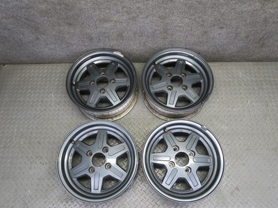 79-83 DATSUN NISSAN 280ZX S130 FACTORY 14'' R14 WHEEL RIM 14X6J ET10 SET OF 4 OEM