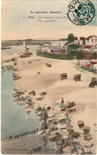 LOT DE 10 CPA 54 TOUL.