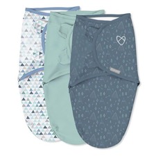 SwaddleMe by Ingenuity Original Swaddle, 100 Large Pack of 3 , Mountaineer