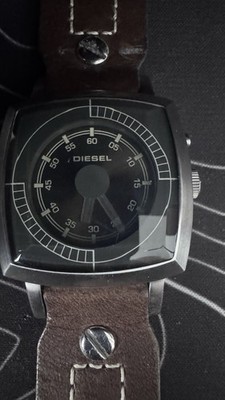 VINTAGE Diesel Core DZ-1065 Men's 38mm x 38mm S/Steel Japanese Quartz Watch