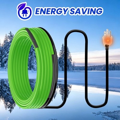MAXKOSKO Self-Regulating Pipe Heat Cable - Freeze Protection