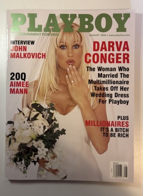Playboy Magazine August 2000 Vintage Adult Collectors Issue w/ Centerfold