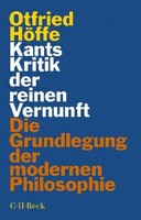 Kants Kritik Der Reinen Vernunft, Otfried HöFfe