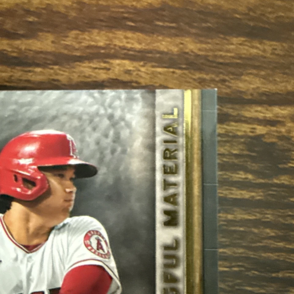 2023 Topps Museum Collection Shohei Ohtani  MMR-SO Relic Gold 15/25 - Image 4 of 4