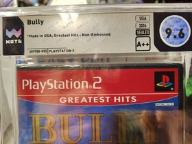 GRADED 9.6 A++ Bully (Greatest Hits)  Playstation 2