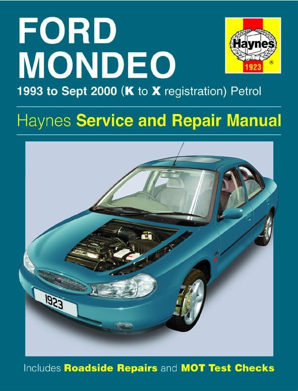 Livre technique Mondeo essence 1993-2000 archive Haynes Ford état neuf de collection