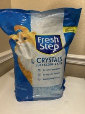 Fresh Step Crystals Premium Cat Litter, Scented, 8 LBS