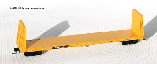 MTL MicroTrains N 05400461 - 61´ Bulkhead Flatcar TTPX #81318; aga NEW, ohne OVP | Zustand: Gebraucht