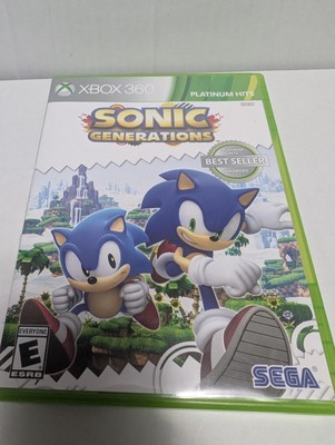 Sonic Generations Microsoft Xbox 360 No manual Tested