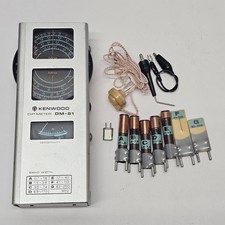 Kenwood DM-81 Dip Meter With Coils  Accessories 0.7-250 MHz TESTED WORKING