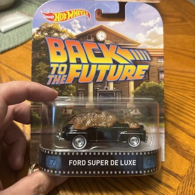 HOT WHEELS 2014 RETRO ENTERTAIMENT ''BACK TO THE FUTURE'' FORD SUPER DELUXE   1/64