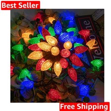 100LED 81 FT C9 Christmas String Lights Plug in Fairy Twinkle String Lights 8...