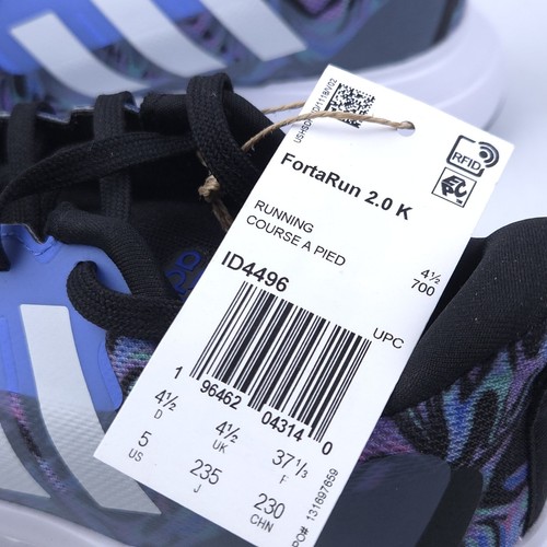 Adidas Fortarun 2.0 Cloudfoam Sport Laufen Schnürschuhe Größe 5 Neu ohne Karton - Bild 6 von 6