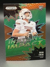 Quinn Ewers [Green] #14 2025 Panini Prizm Draft Picks Instant Impact