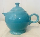 Fiestaware Covered Teapot 44 oz Turquoise