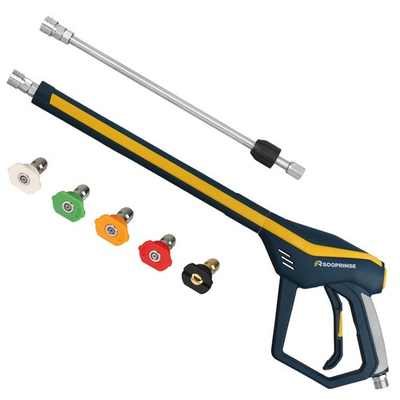 #ad High Pressure Washer Gun with Replacement Wand Extension Power Washer Gun M... $39.99