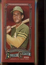 Bert Campaneris #/5 - 2025 Topps Allen & Ginter X Mini Red #284