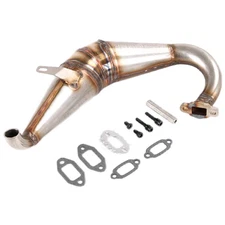 Stainless Steel Exhaust Pipe for Rovan LT Losi 5ive T DTT 32cc 30.5cc 45cc 36cc