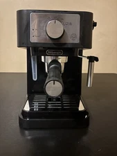 De'Longhi EC260BK Stainless Steel 15 Bar Pump Espresso Machine - Black