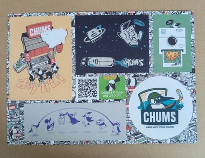 Chums Sticker Novelty Rare Outdoor Model Limited Edition VHTF Kitchen Outdoor Co