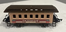 VTG New Bright 'Dickensville' Christmas Train Replacement Passenger Car 1989